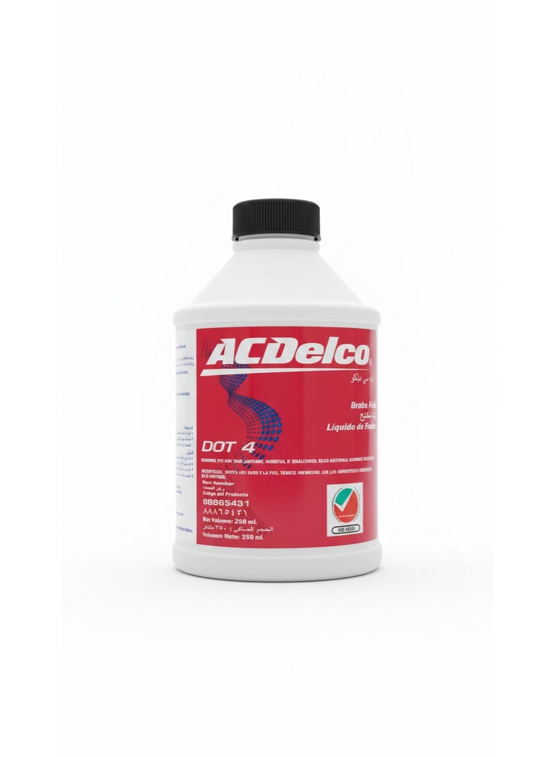 ACDelco DOT 4 GMW Brake and Clutch Fluid - 250ml